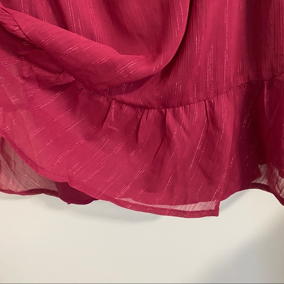 NWT Francesca’s mi ami Cold Shoulder Pink Dress - Picture 4 of 9